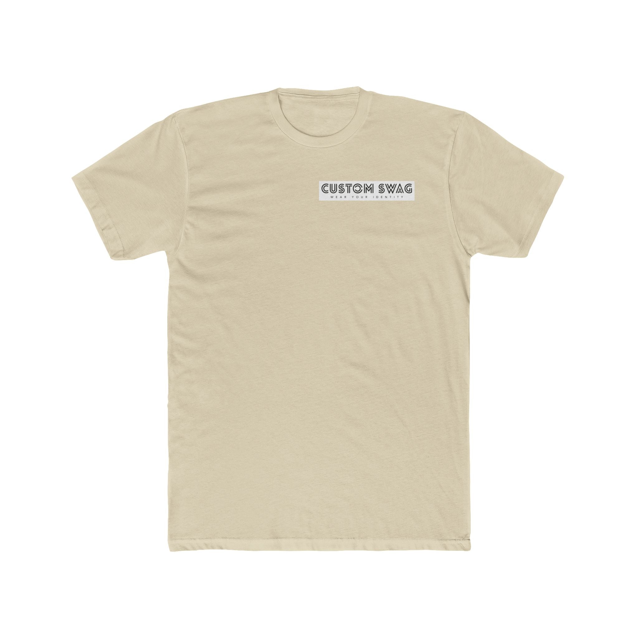 Next Level 3600 — Minimal Chest Logo Cotton T‑Shirt