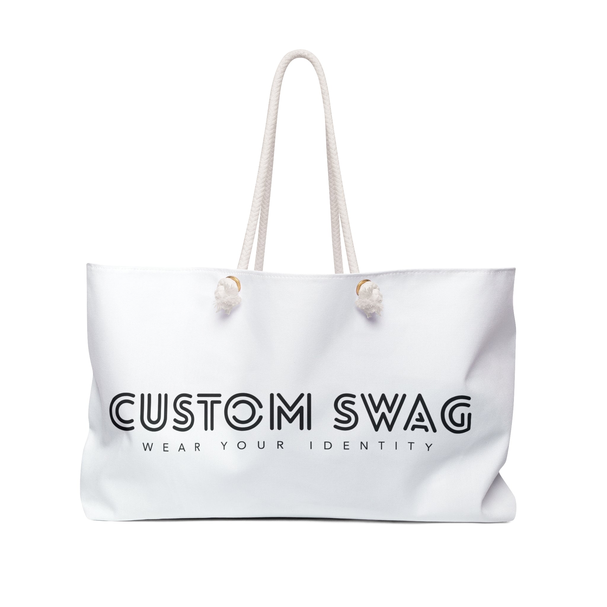 Classic Canvas Weekender Bag — Spacious Rope-Handle Travel Tote