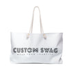 Classic Canvas Weekender Bag — Spacious Rope-Handle Travel Tote