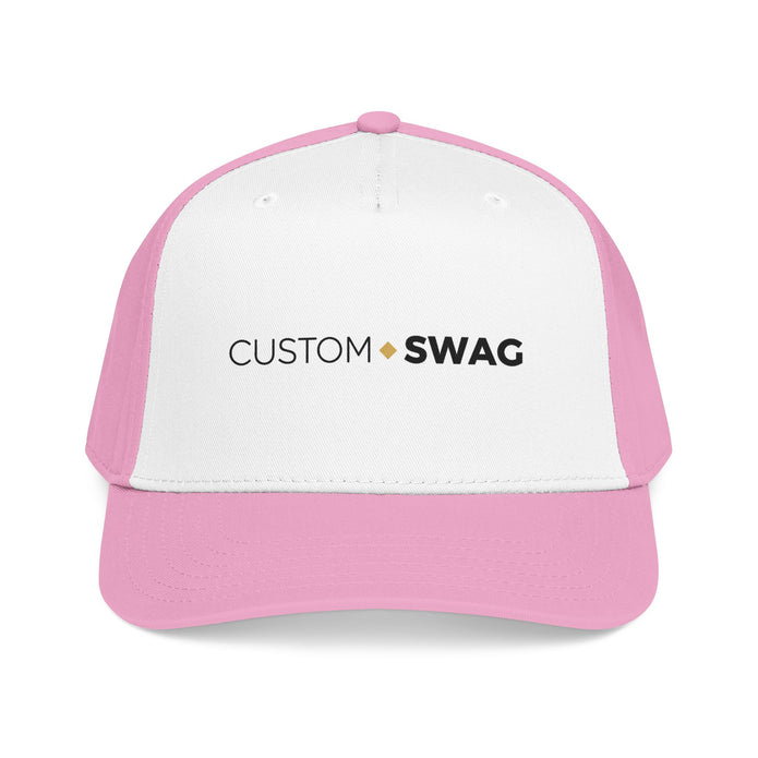 Custom Swag Mid-Profile Baseball Cap — 