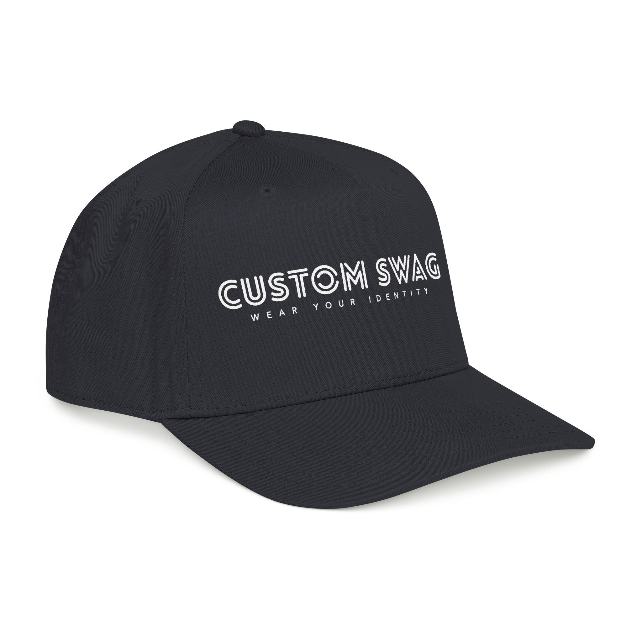 Custom Swag Mid-Profile Baseball Cap — 