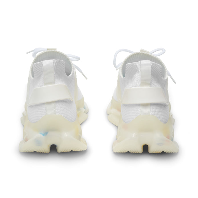 Mesh Sneakers — Lightweight Men’s Athletic Shoes with 'Custom Swag' Text
