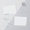 Blank Wall Calendar — Minimalist Two-Page Hanging Calendar for Custom Prints & Personalization