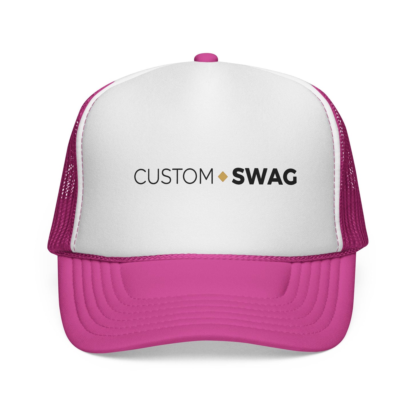 Trucker Cap – "Custom Swag" Mesh Baseball Hat (Wear Your Identity)