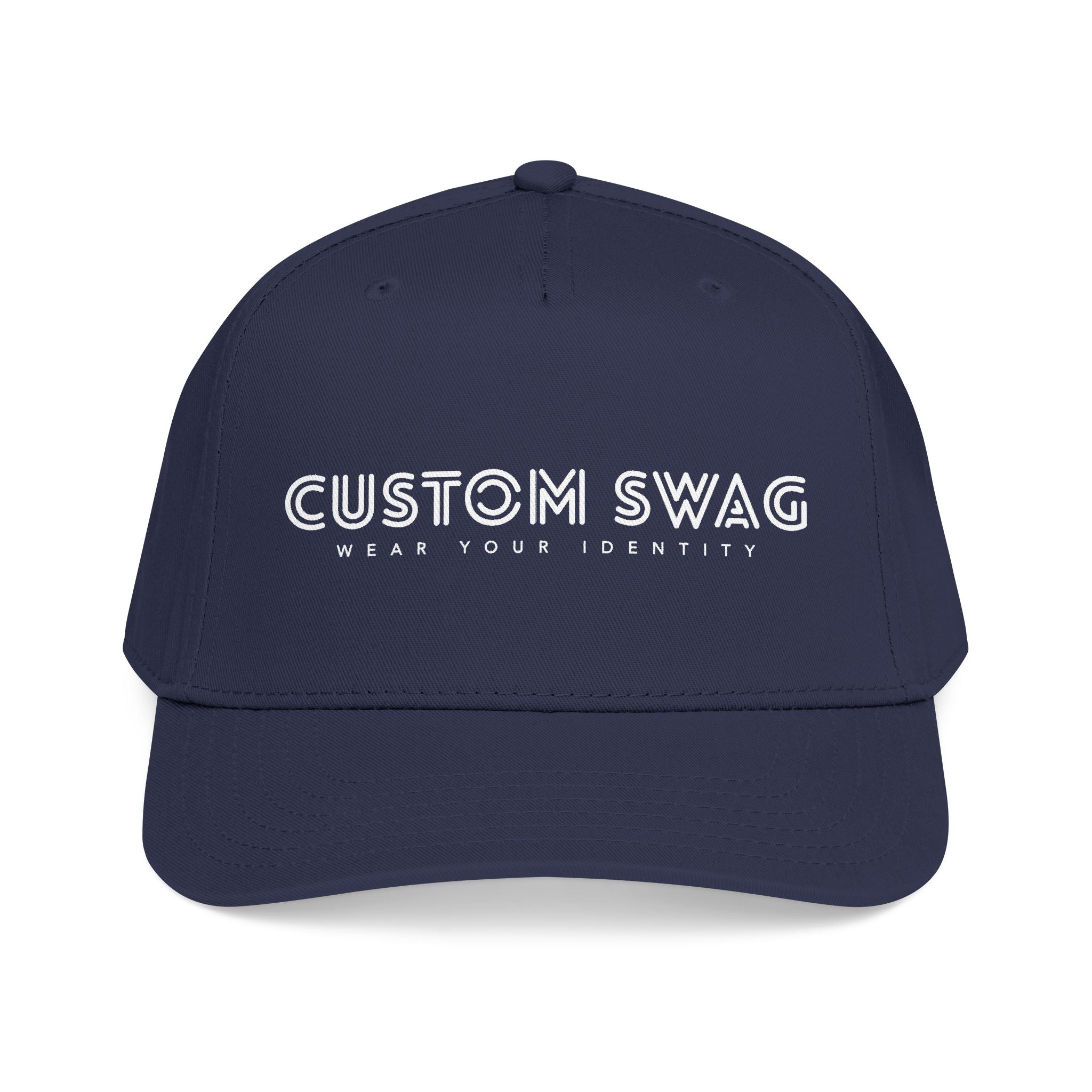 Custom Swag Mid-Profile Baseball Cap — 