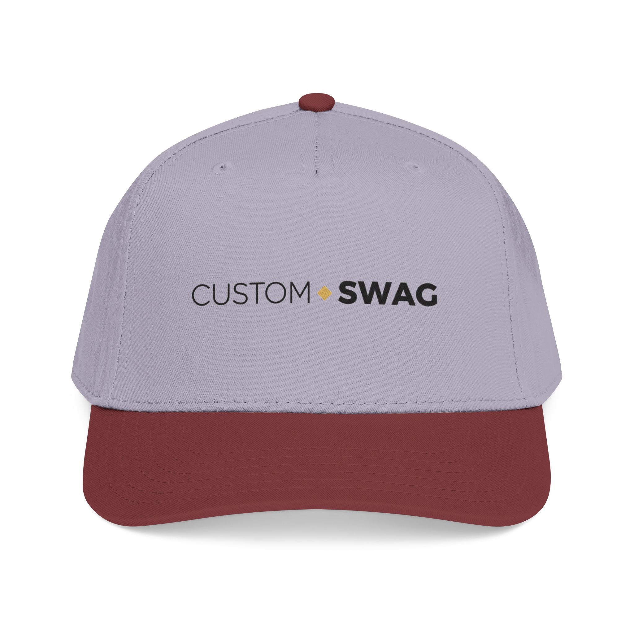 Custom Swag Mid-Profile Baseball Cap — 
