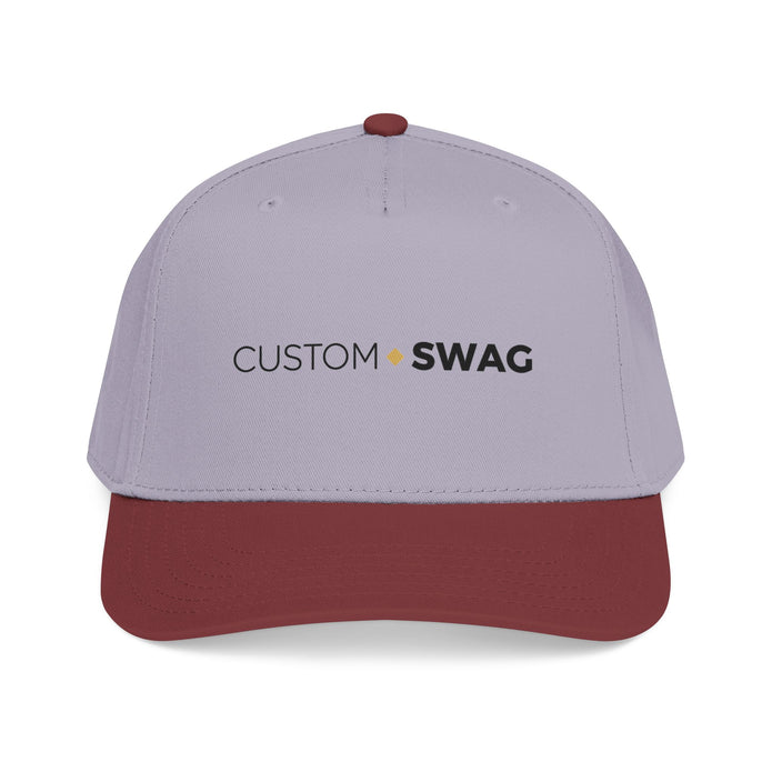 Custom Swag Mid-Profile Baseball Cap — 