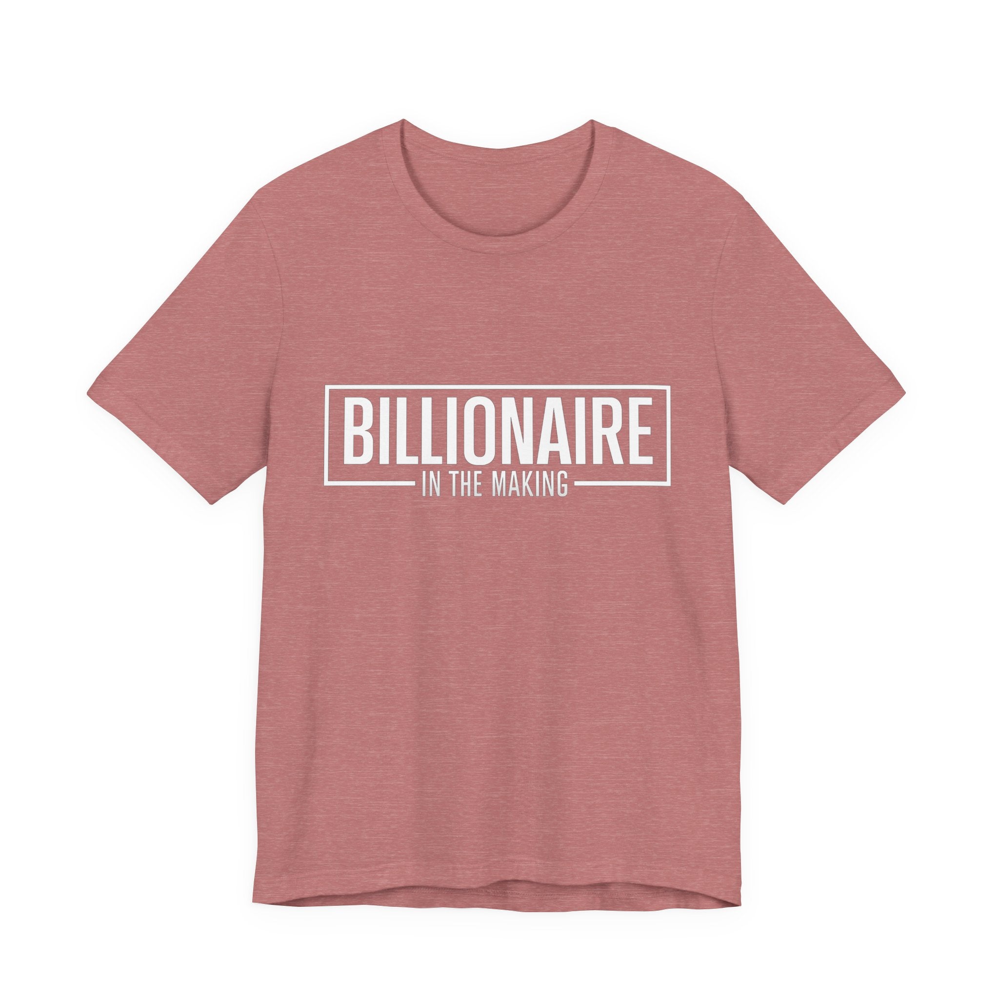 Bella+Canvas 3001 Billionaire in the Making Tee - T‑Shirt