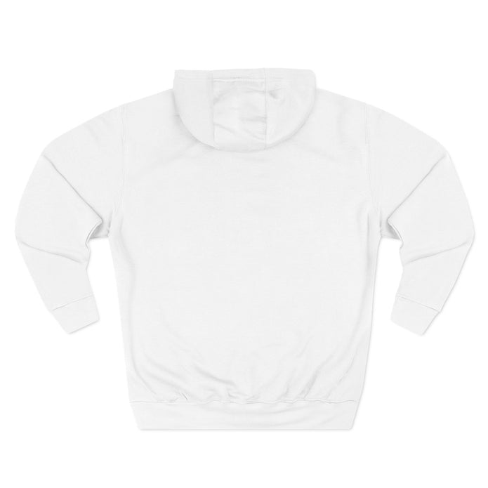 Three-Panel Fleece Hoodie — Cozy Layered Pullover