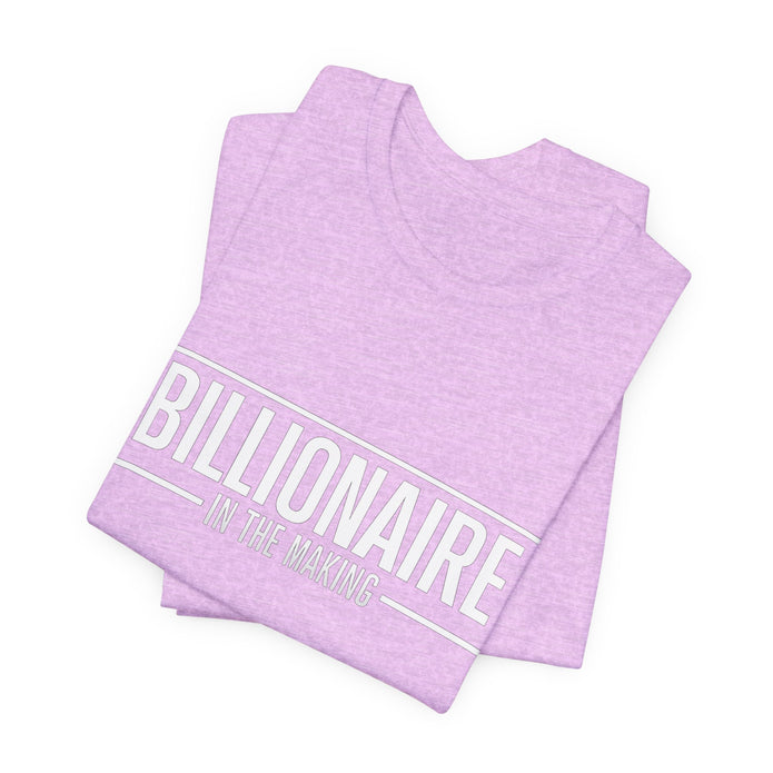 Bella+Canvas 3001 Billionaire in the Making Tee - T‑Shirt