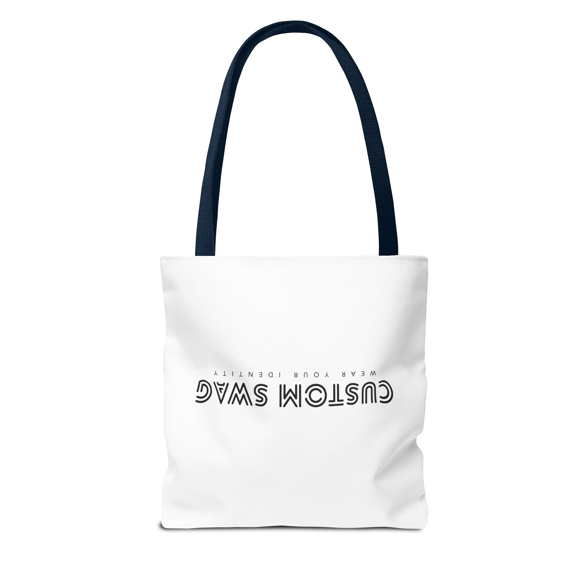 Custom Swag Tote Bag – Minimalist 'Custom Swag: Wear Your Identity' Canvas Tote