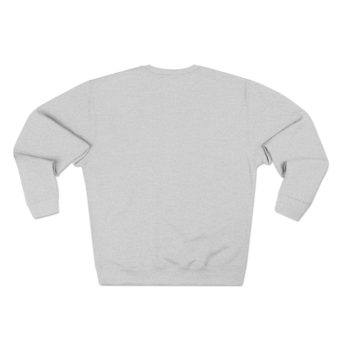 Custom Swag Crewneck Sweatshirt — Minimal Retro Logo Pullover