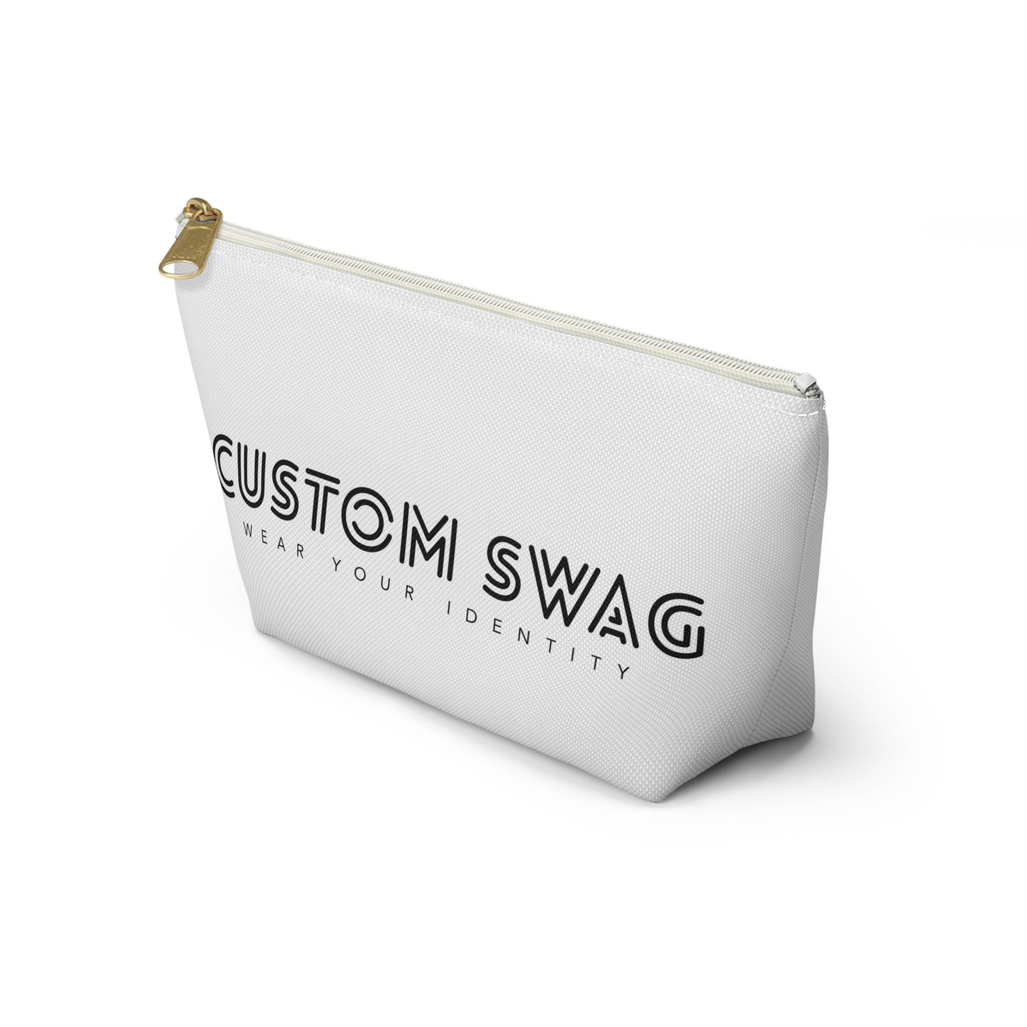 Accessory Pouch — Custom Swag Zip Cosmetic Bag (