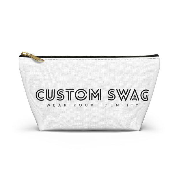 Accessory Pouch — Custom Swag Zip Cosmetic Bag ("Custom Swag: Wear Your Identity")