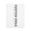 Custom Swag Hardcover Notebook — 