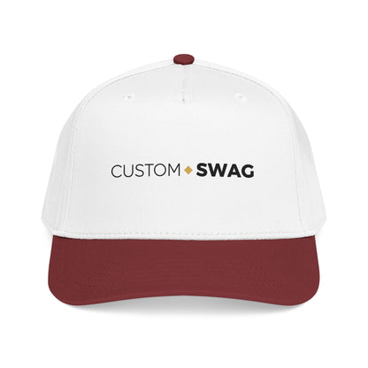 Custom Swag Mid-Profile Baseball Cap — "Wear Your Identity" Embroidered Hat