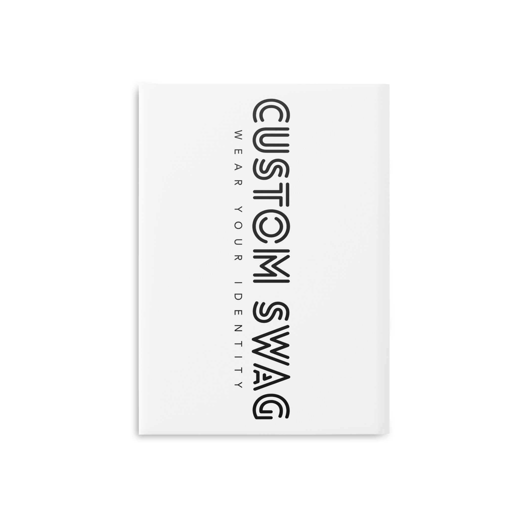 Custom Swag Hardcover Notebook — 