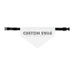 Custom Swag Pet Bandana Collar — Personalized 'Custom Swag: Wear Your Identity' Dog & Cat Bandana