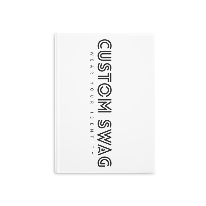 Custom Swag Hardcover Notebook — 