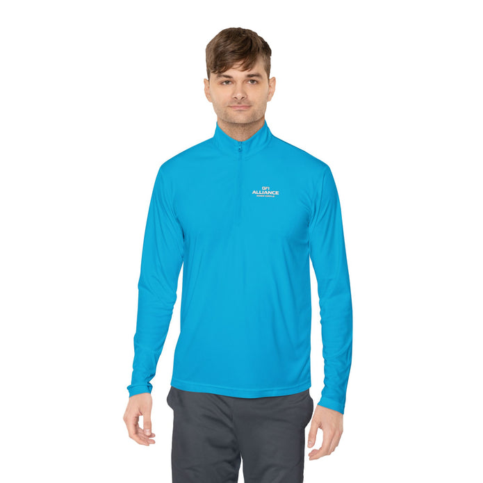 Classic White Quarter-Zip Pullover