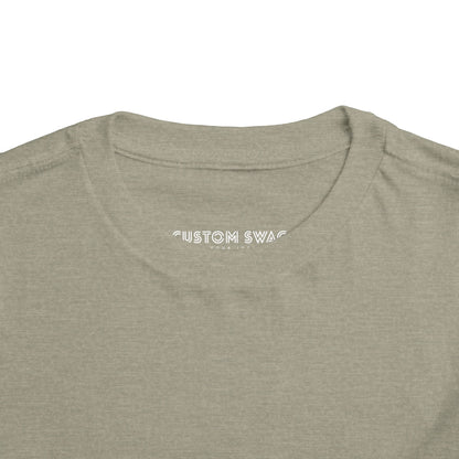 Toddler Tee — "Custom Swag" Minimalist Kids Shirt