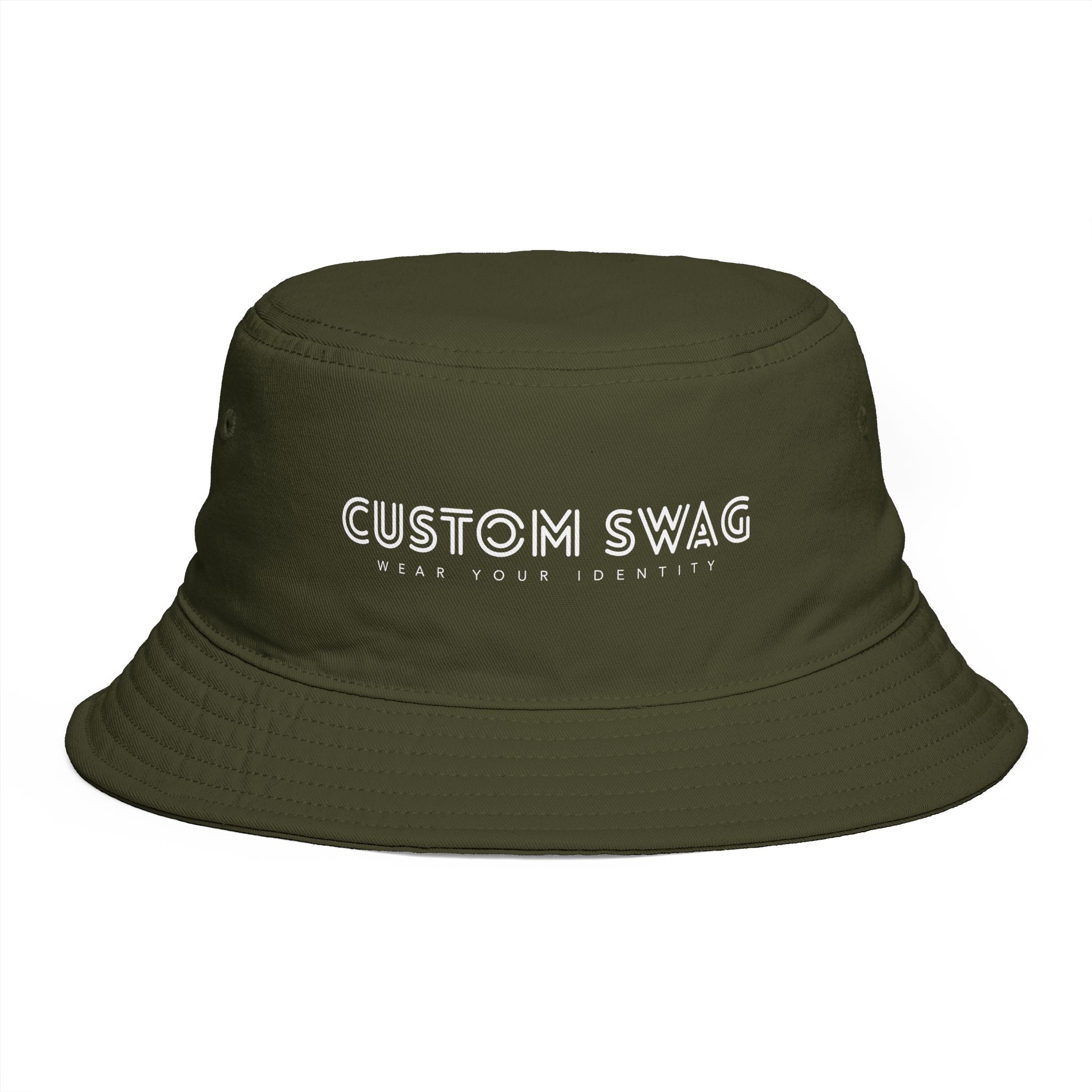Custom Swag Brown Bucket Hat — 