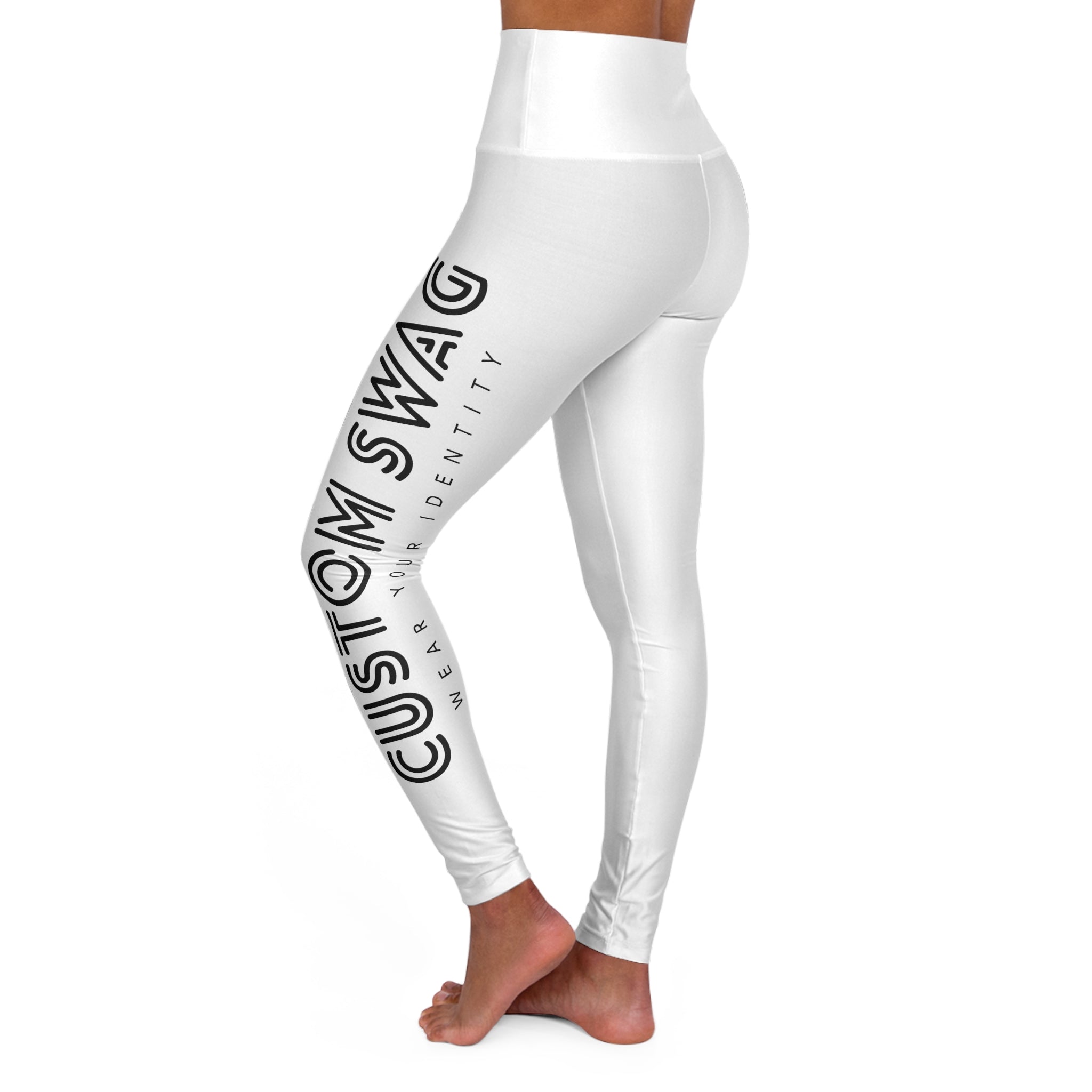 High Waisted Yoga Leggings (AOP)