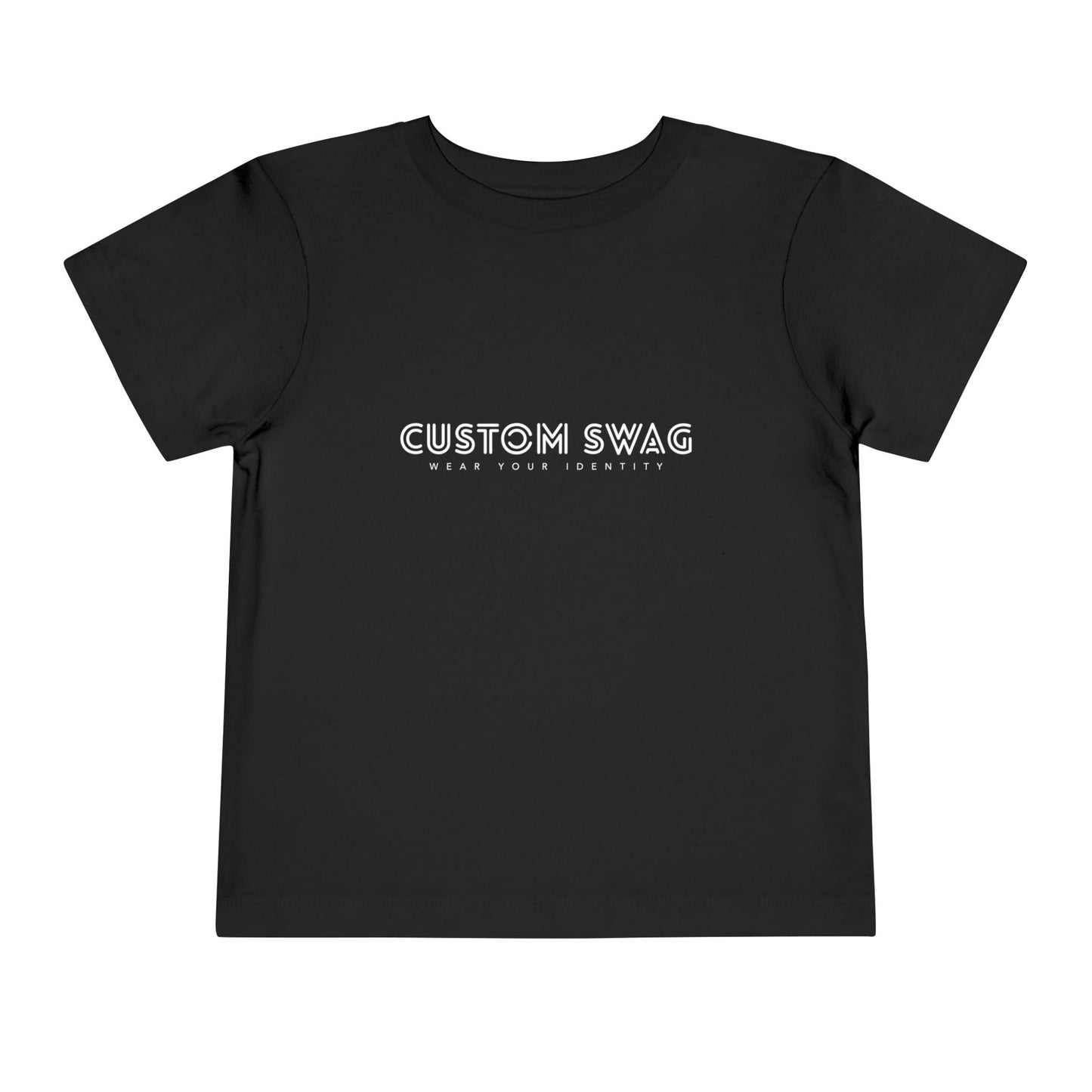 Toddler Tee — "Custom Swag" Minimalist Kids Shirt
