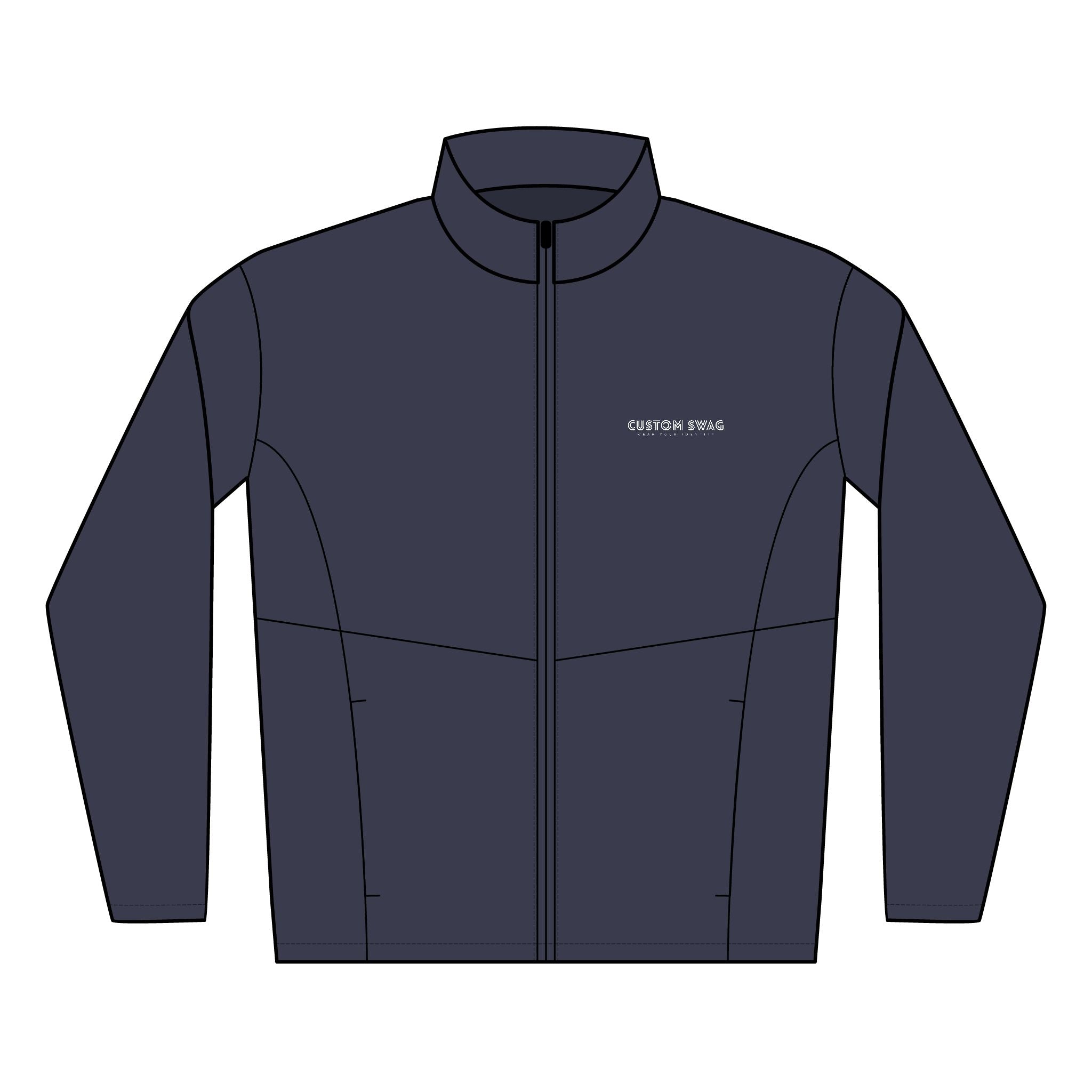 Men’s Soft Shell Jacket – Personalized Embroidered Logo | Custom Swag™