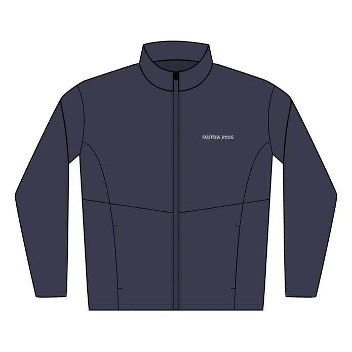 Men’s Soft Shell Jacket – Personalized Embroidered Logo | Custom Swag™