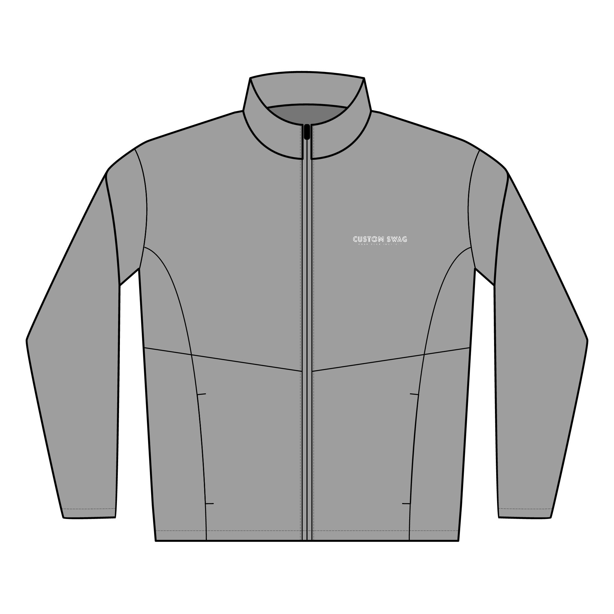Men’s Soft Shell Jacket – Personalized Embroidered Logo | Custom Swag™
