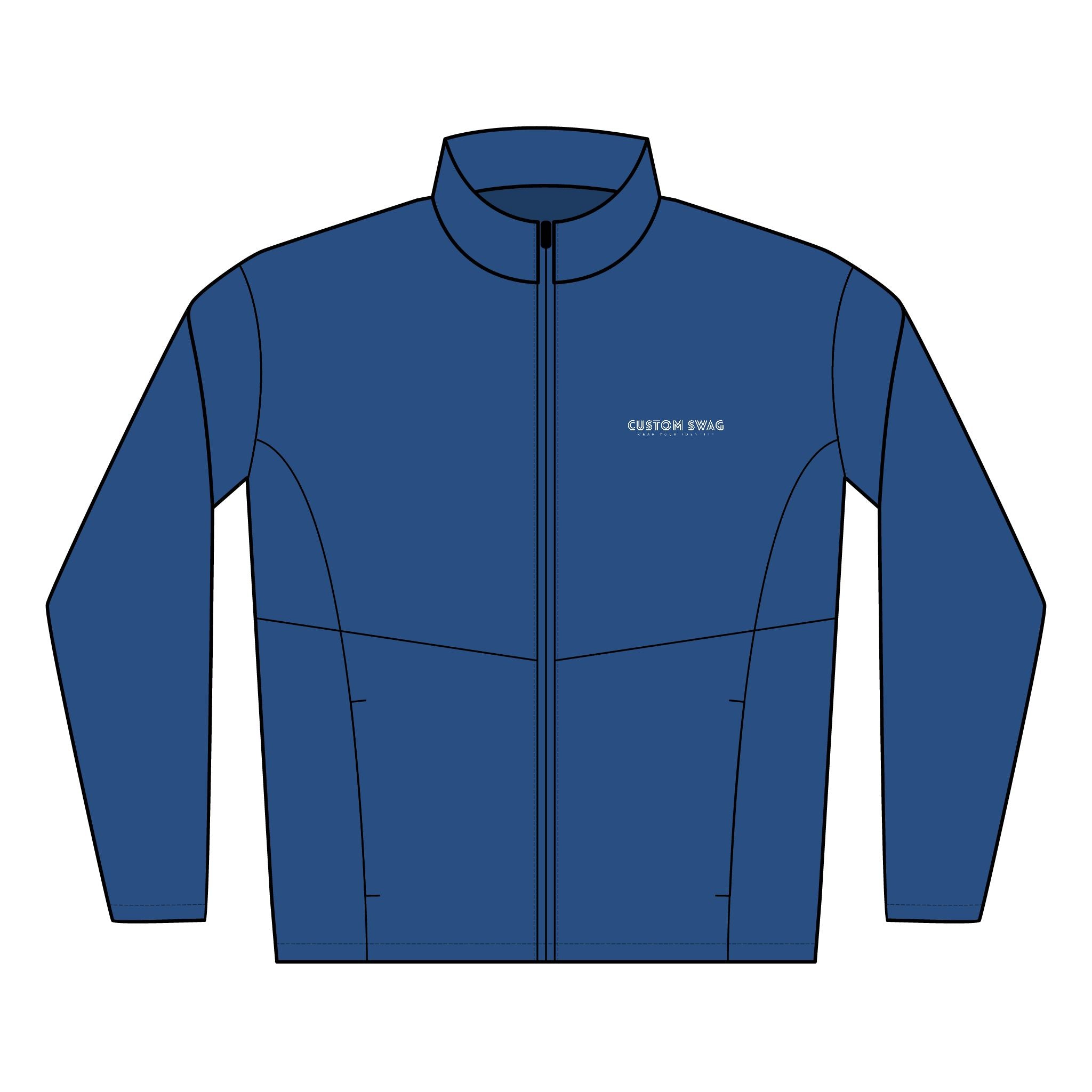Men’s Soft Shell Jacket – Personalized Embroidered Logo | Custom Swag™