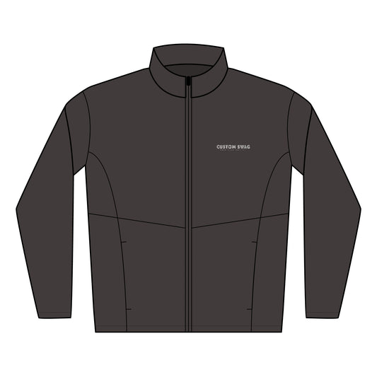 Men’s Soft Shell Jacket – Personalized Embroidered Logo | Custom Swag™