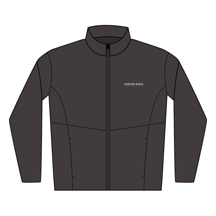 Men’s Soft Shell Jacket – Personalized Embroidered Logo | Custom Swag™