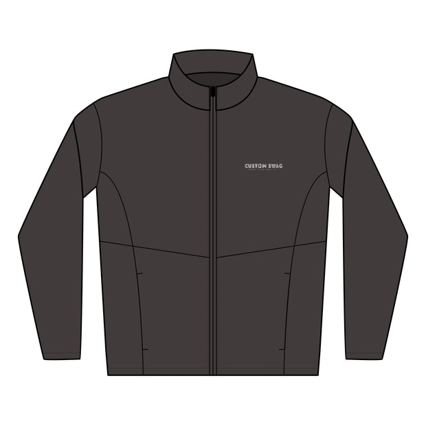 Men’s Soft Shell Jacket – Personalized Embroidered Logo | Custom Swag™