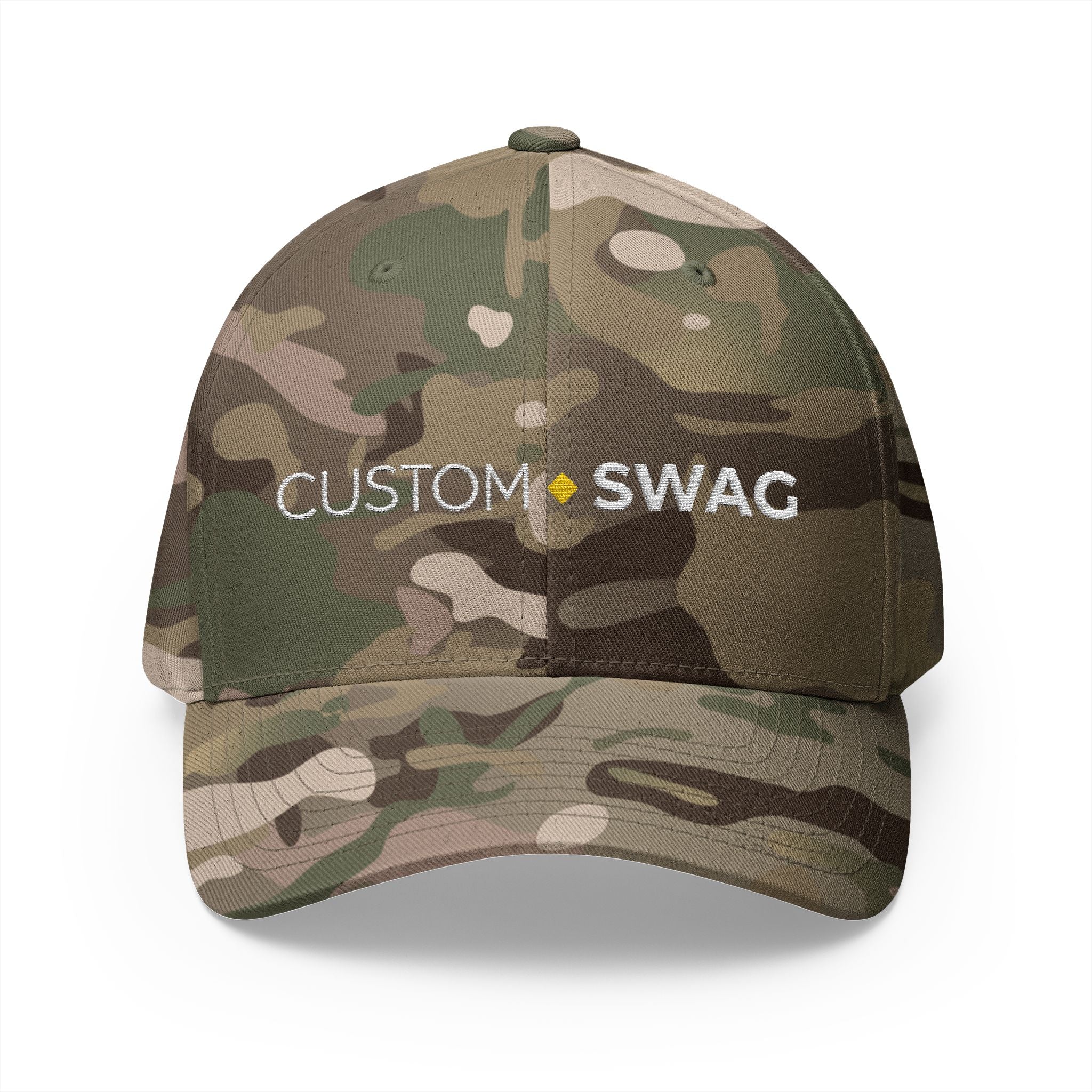 Embroidered 'Custom Swag' Structured Cap