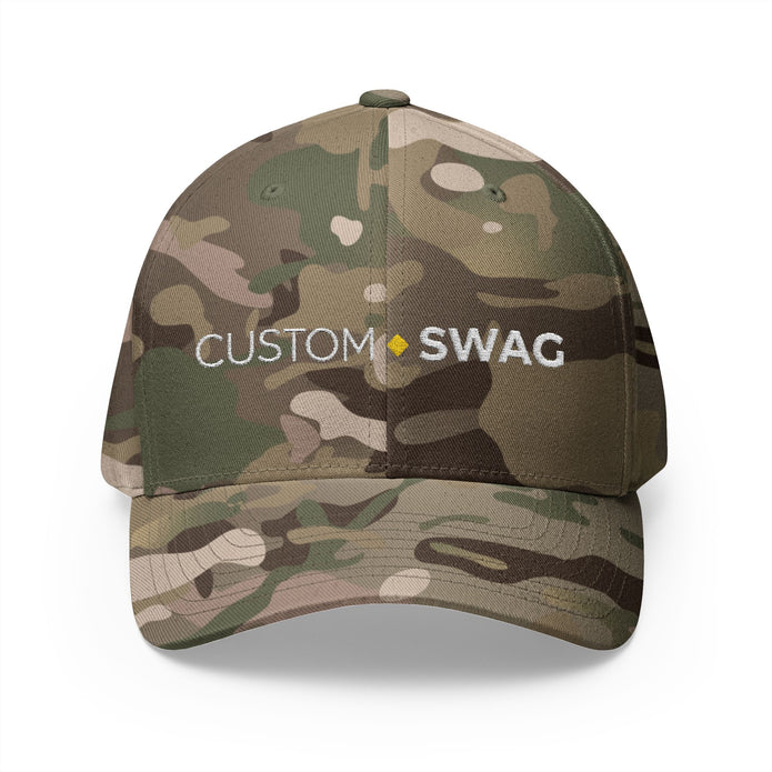 Embroidered 'Custom Swag' Structured Cap