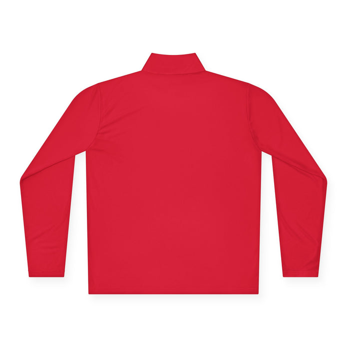 Classic White Quarter-Zip Pullover