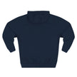 Three-Panel Fleece Hoodie — Cozy Layered Pullover