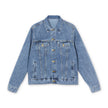 Denim Jacket — Minimal Embroidered Back 