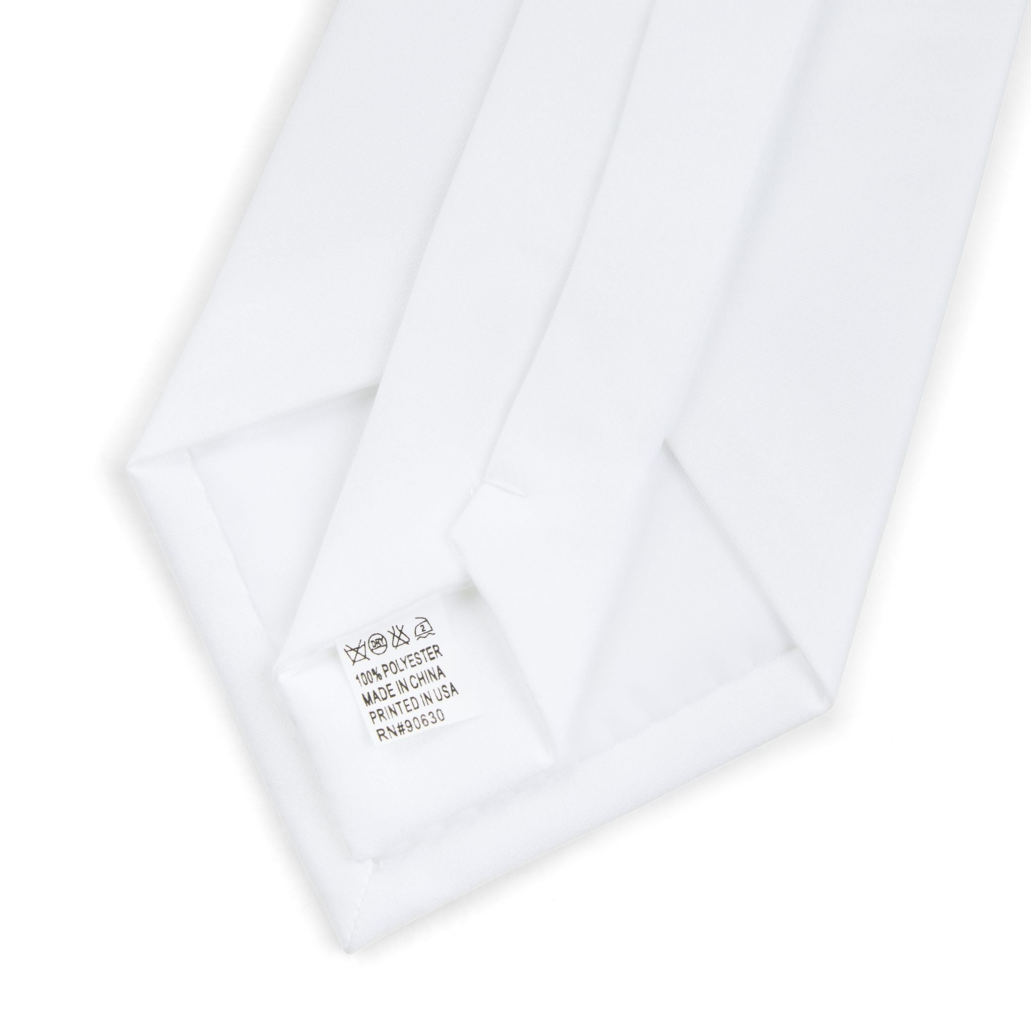 Custom Swag Black Necktie — Personalized Text Tie for Events & Groomsmen