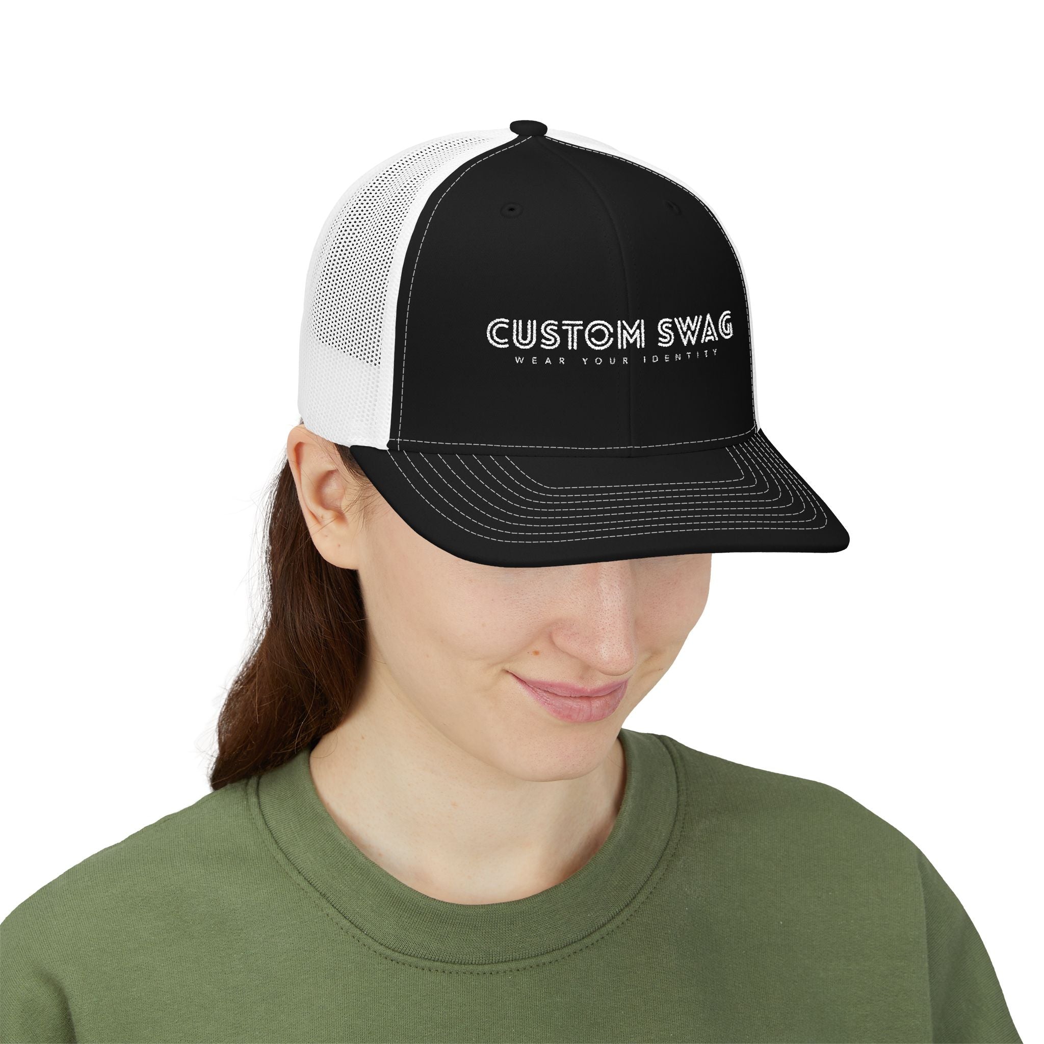Embroidered Trucker Cap — 