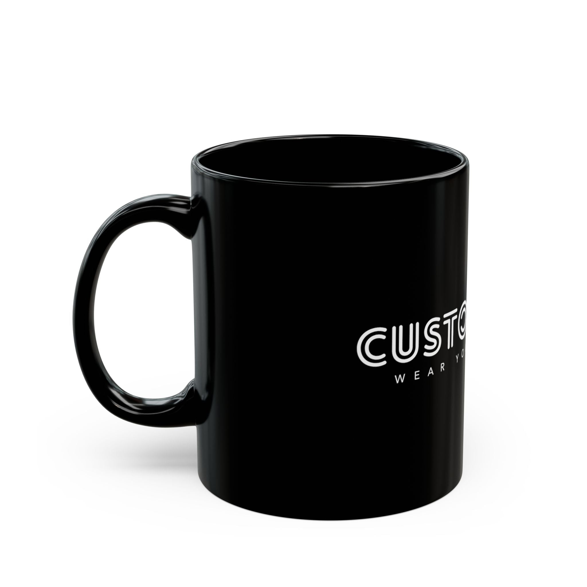 Black Ceramic Mug — 