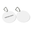Custom Pet ID Tag — Round Personalized Name & Contact Tag