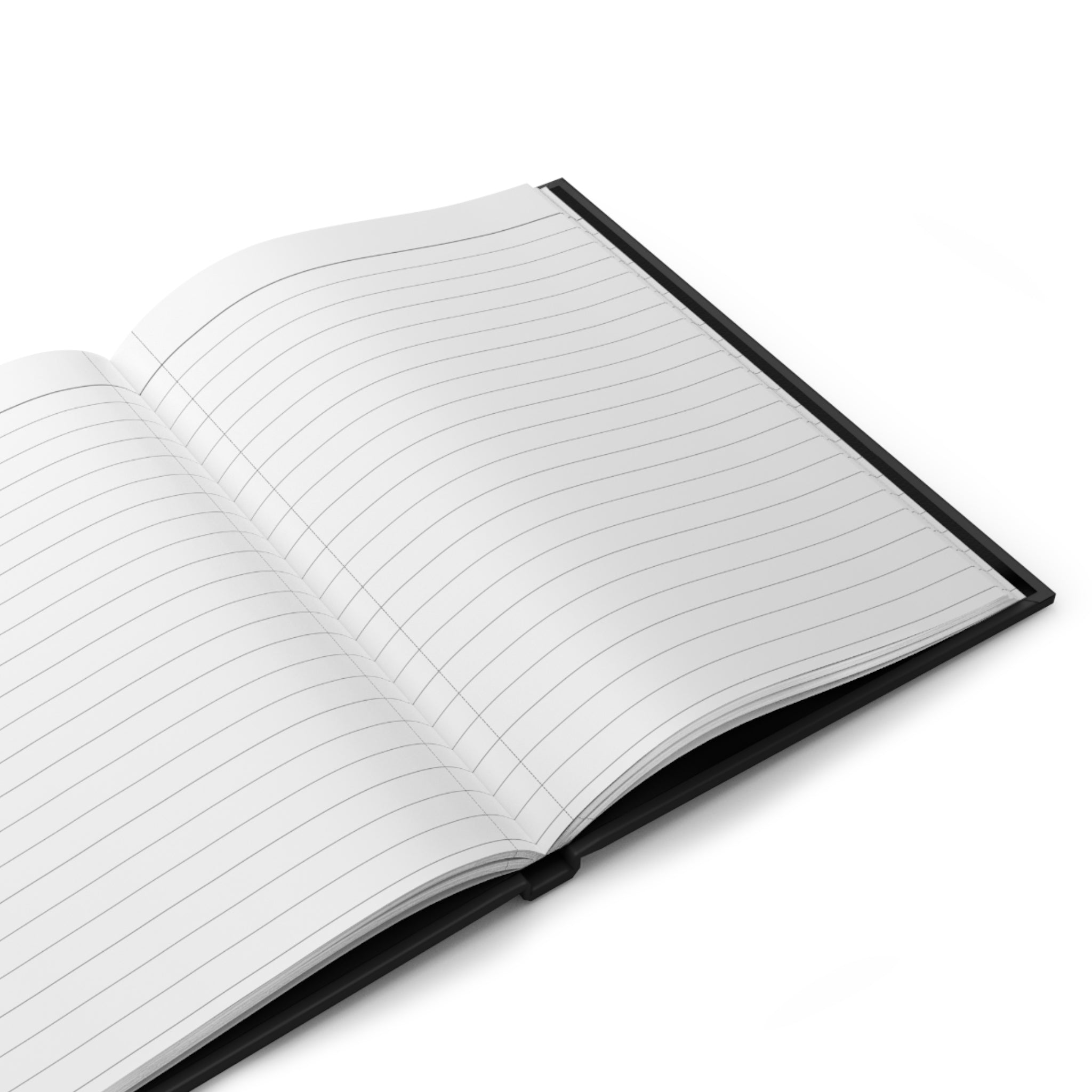 Hardcover Journal – Personalized Vertical Logo Note book | Custom Swag: Wear Your Identity™