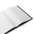 Hardcover Journal – Personalized Vertical Logo Note book | Custom Swag: Wear Your Identity™