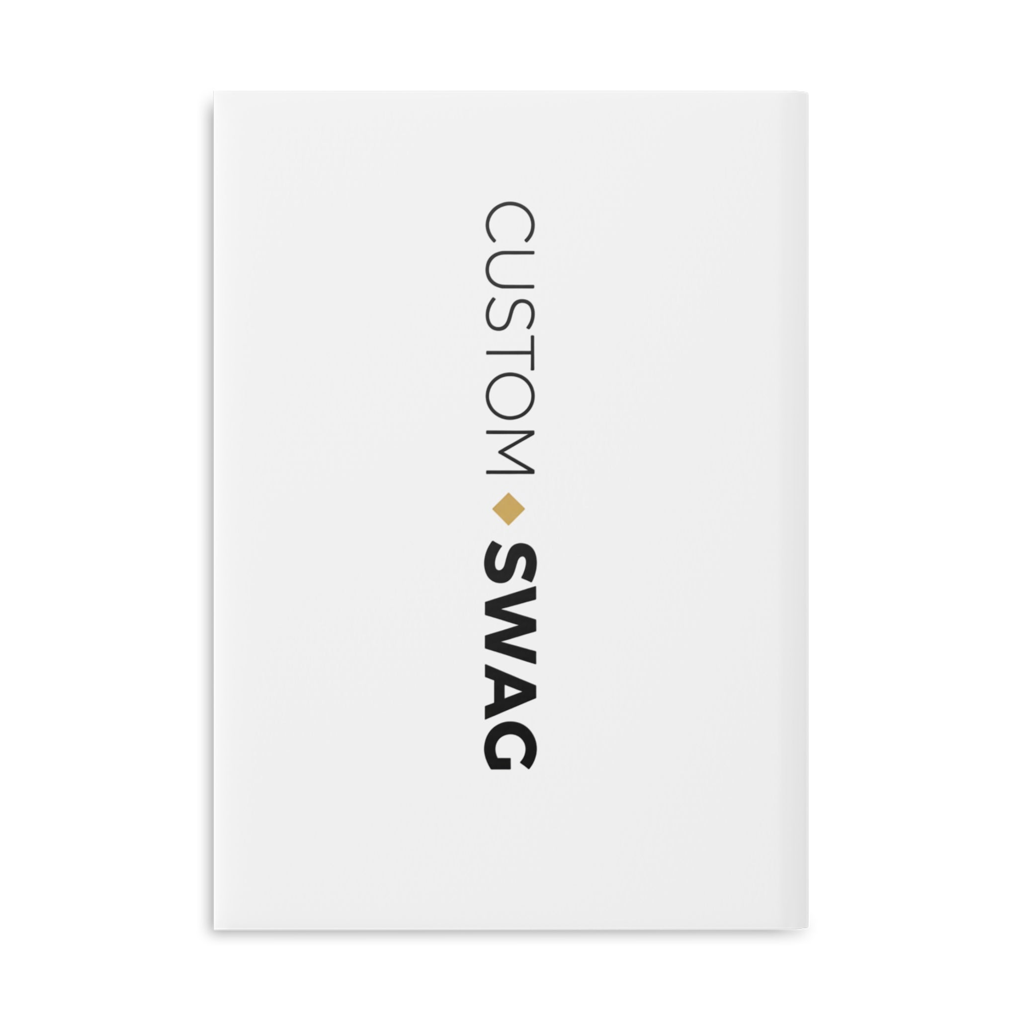 Custom Swag Hardcover Notebook — 