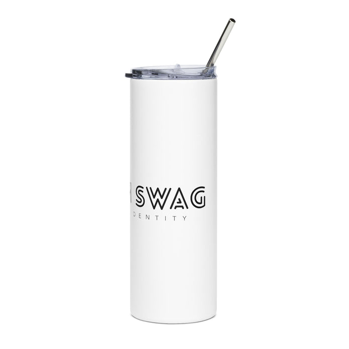 Custom 20oz Stainless Steel Tumbler — Slim Insulated Travel Cup (Personalize Text)