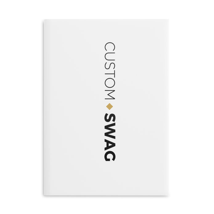Custom Swag Hardcover Notebook — 