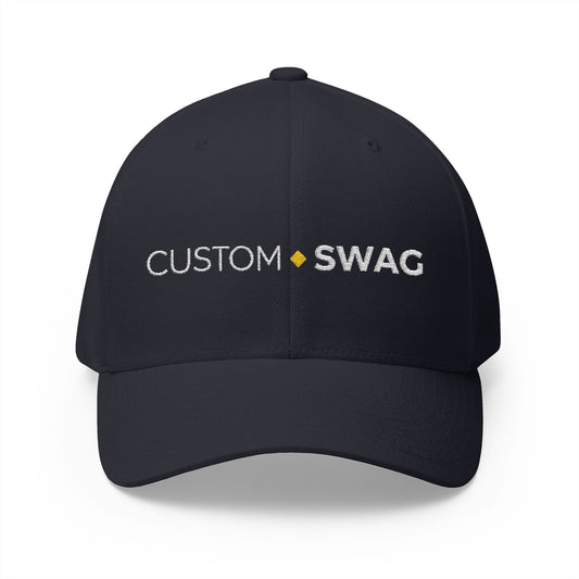 Embroidered 'Custom Swag' Structured Cap